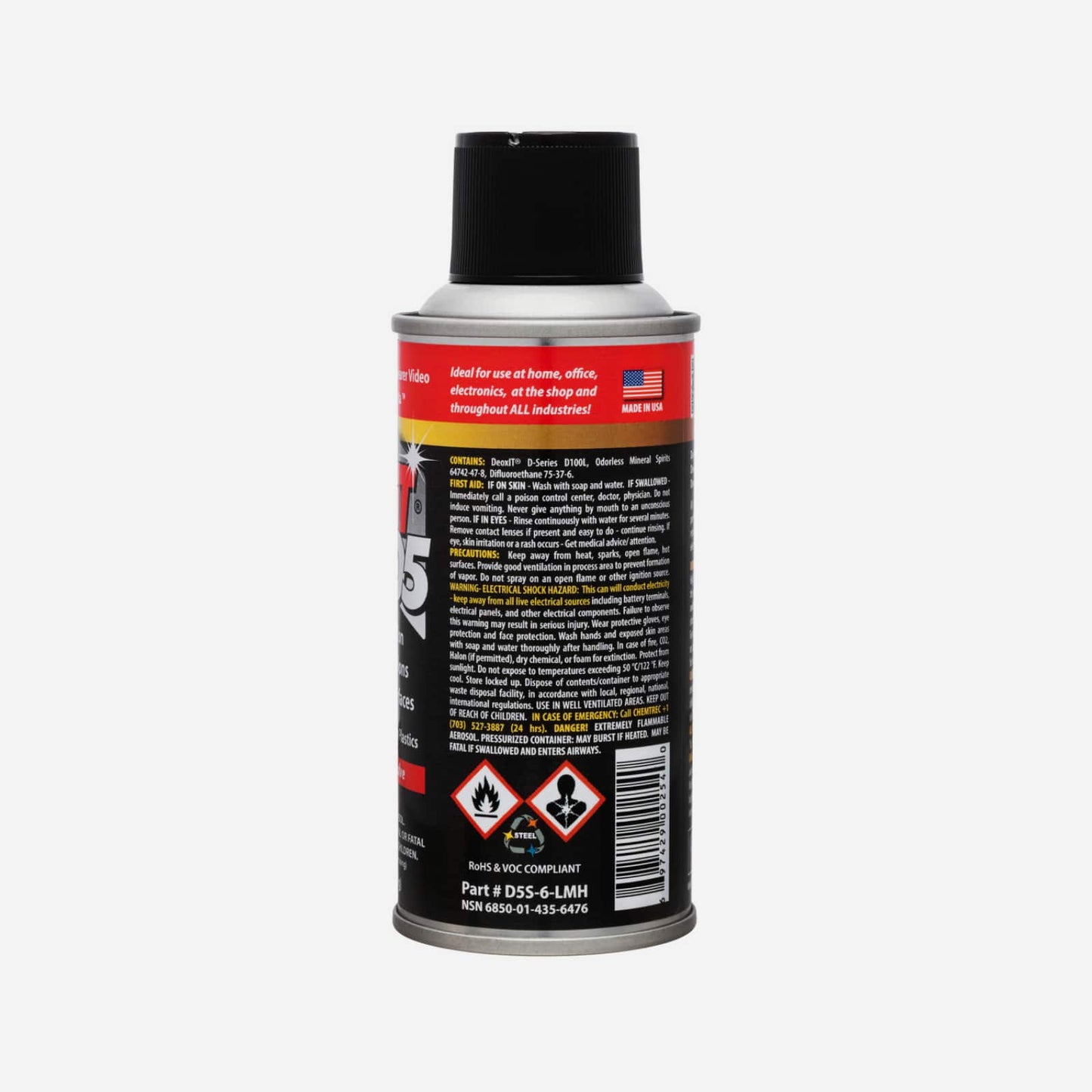 CAIG DeoxIT - D5S-6 - Contact Treatment, 5% Spray