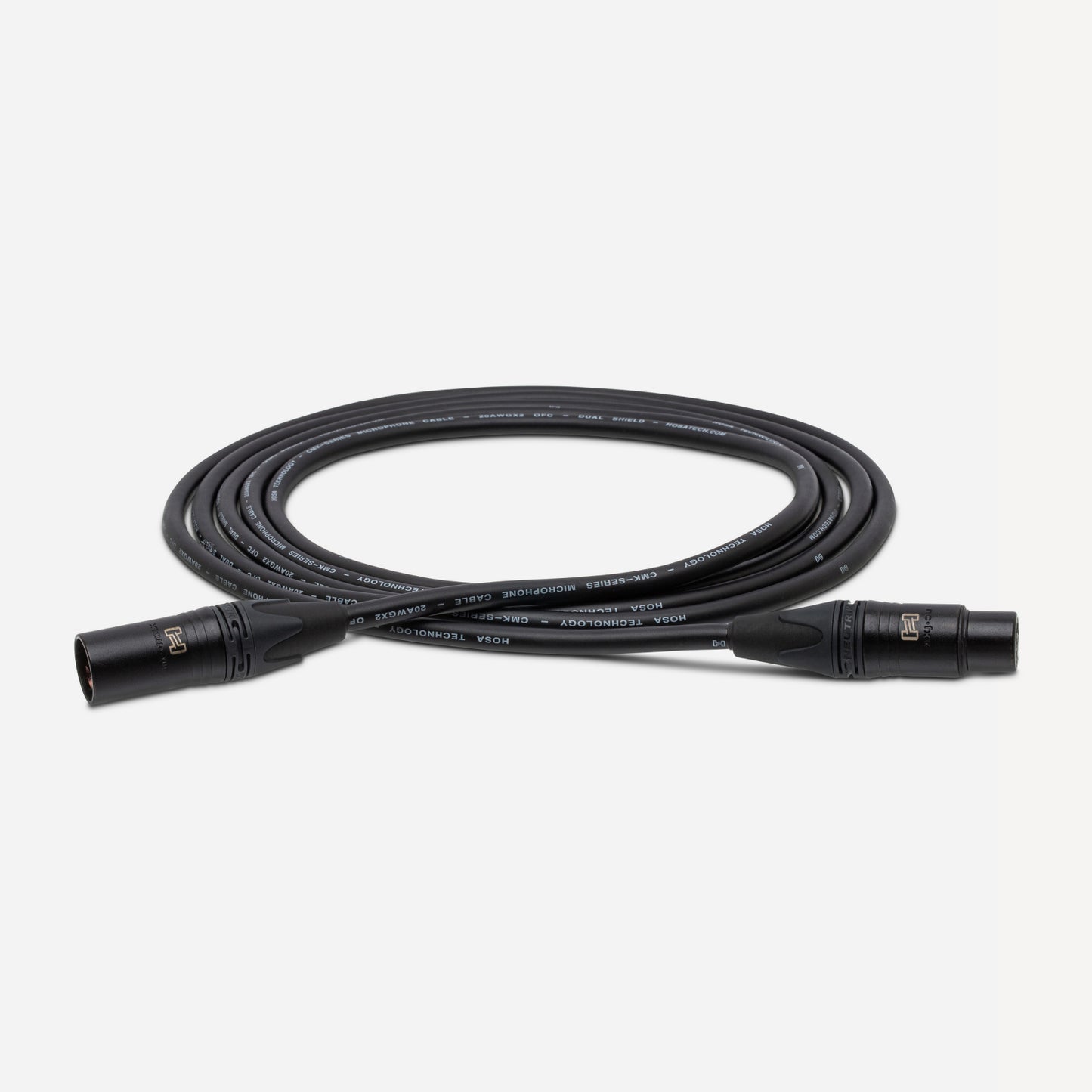 Hosa Edge Microphone Cable - CMK-000AU - Neutrik XLR3F to XLR3M