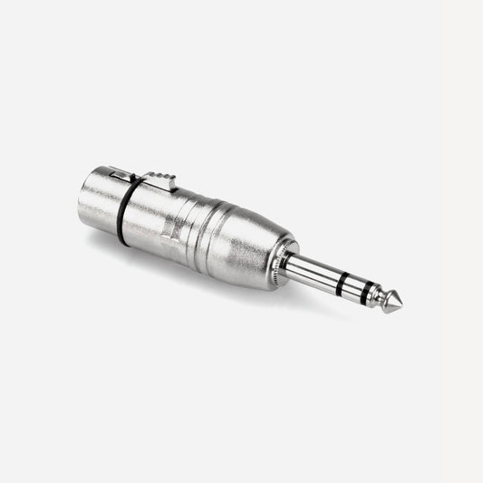 Hosa Adapter - GXP-143 - XLR3F to 1/4 in TRS