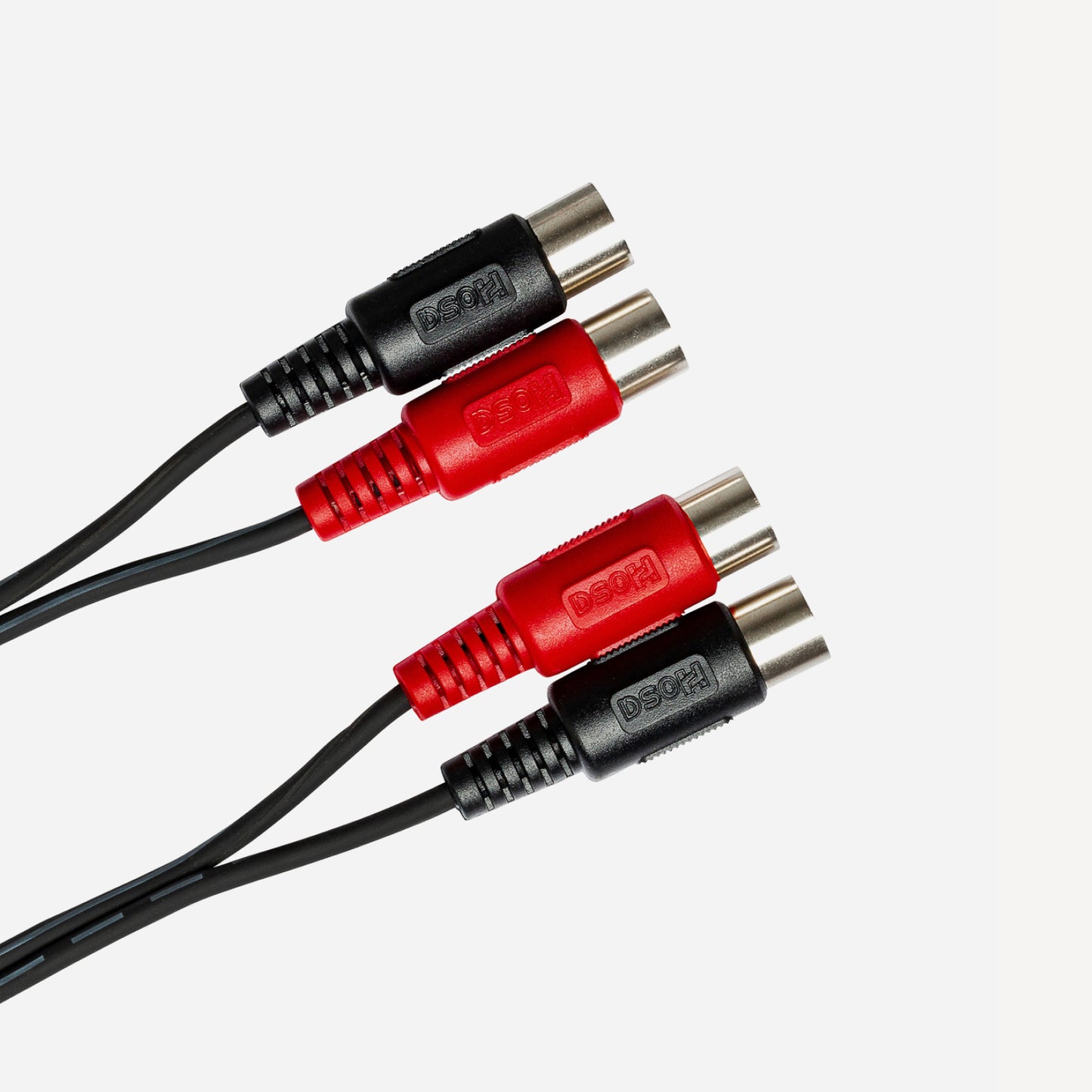 Hosa Dual MIDI Cable - MID-200 - Dual 5-pin DIN to Same