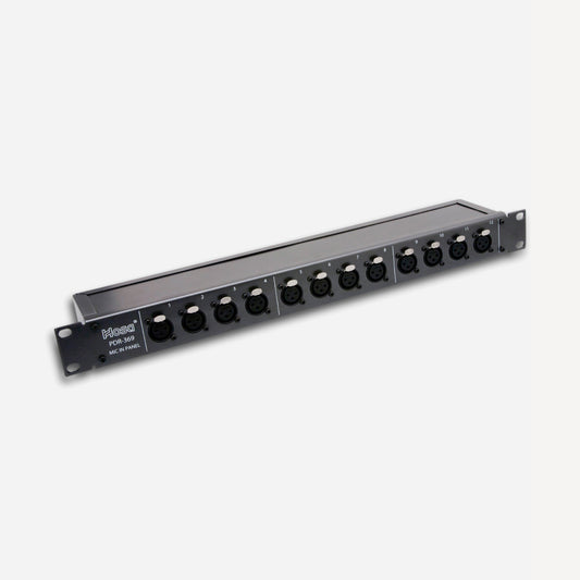 Hosa Patch Bay - PDR-369 - XLR3F to XLR3M