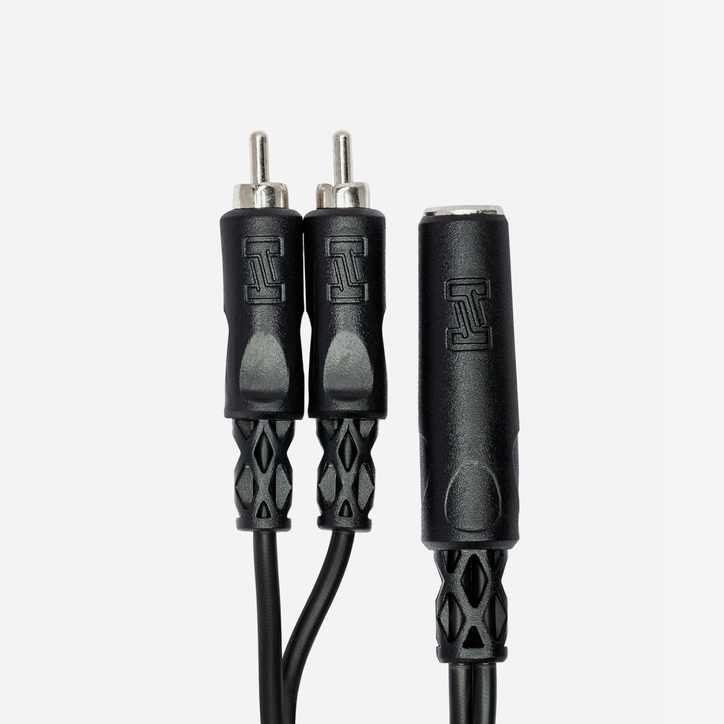 Hosa Y Cable - YPR-131 - 1/4 in TSF to Dual RCA